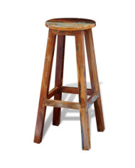 Tabouret de bar Bois de récupération massif | Mobilier & Déco