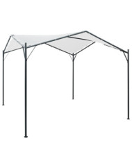 Belvédère 3x3x2,6 m Blanc 180 g/m² | Mobilier & Déco