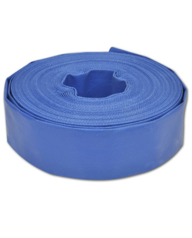 Tuyau plat 100 m 1,5" PVC | Mobilier & Déco