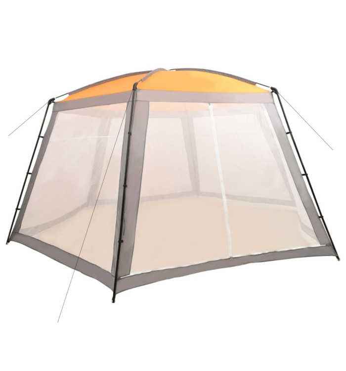 Tente de piscine Tissu 660x580x250 cm Gris | Mobilier & Déco