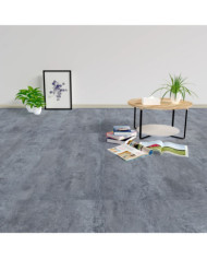 Planches de plancher autoadhésives 5,11 m² PVC Gris Marbre | Mobilier & Déco