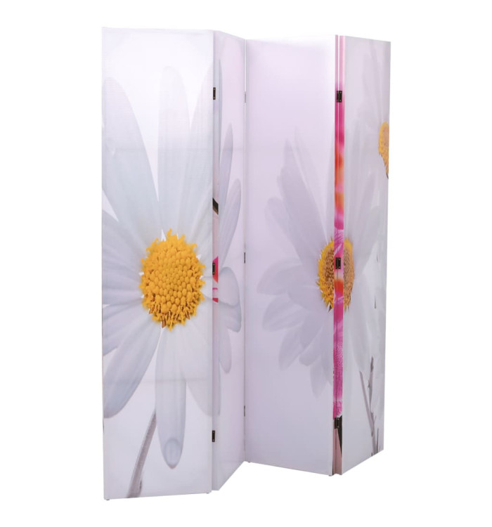 Cloison de séparation pliable 160 x 170 cm Fleur | Mobilier & Déco