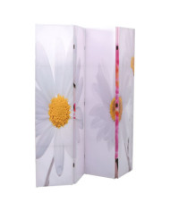 Cloison de séparation pliable 160 x 170 cm Fleur | Mobilier & Déco