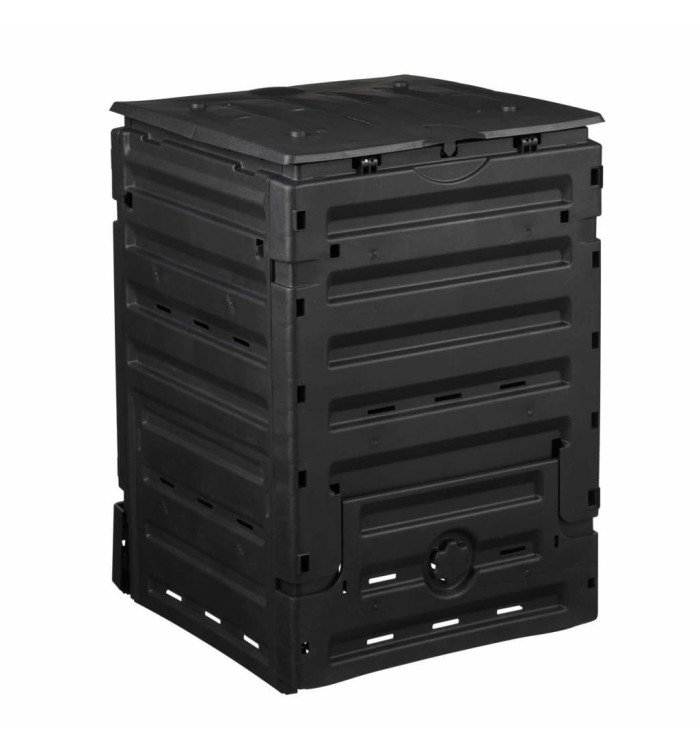 Nature Bac à compost 300 L Noir | Mobilier & Déco
