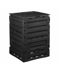 Nature Bac à compost 300 L Noir | Mobilier & Déco