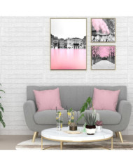 Papier peint 3D autoadhésif Briques 10 pcs Blanc | Mobilier & Déco