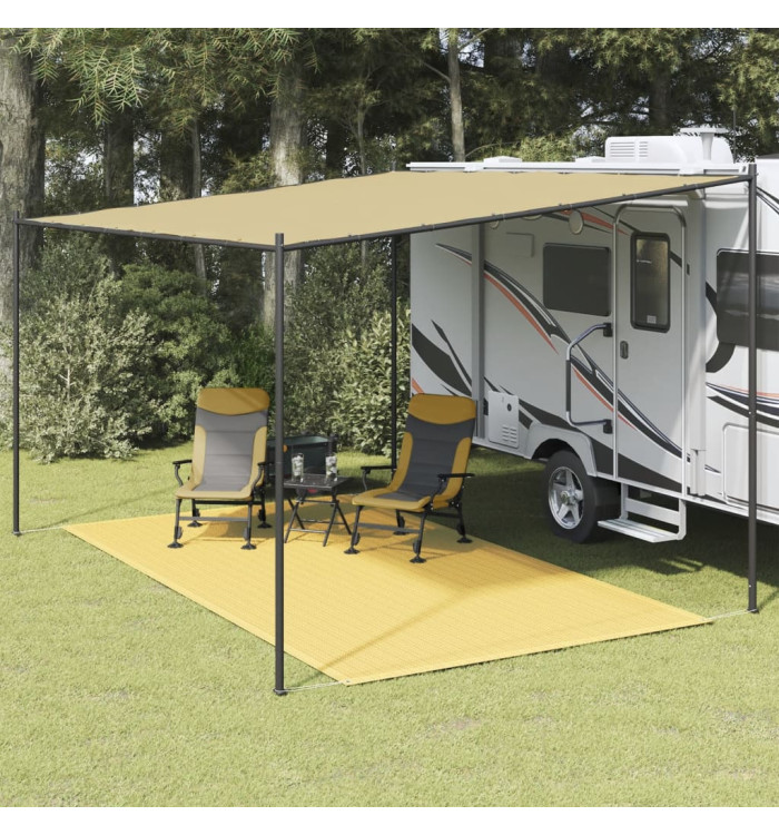 Tapis de tente 250x400 cm Beige | Mobilier & Déco