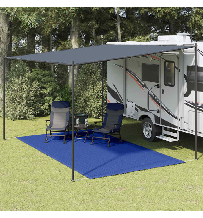 Tapis de tente 250x400 cm Bleu | Mobilier & Déco
