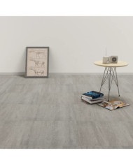 Dalles de plancher PVC autoadhésif 5,11 m² gris pointillé | Mobilier & Déco
