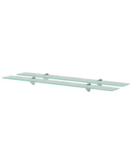 Étagères murales 2 pcs Verre 90 x 20 cm 8 mm | Mobilier & Déco