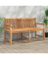 Banc de jardin 150 cm bois de teck massif | Mobilier & Déco