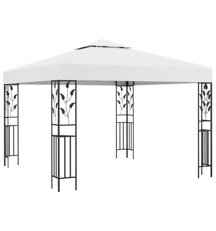Tonnelle 3x3 m Blanc 180 g/m² | Mobilier & Déco