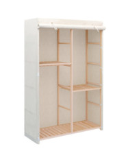 Garde-robe à 3 niveaux 110 x 40 x 170 cm | Mobilier & Déco