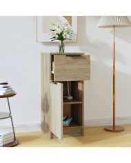 Buffet Chêne sonoma 30x30x70 cm Bois d'ingénierie | Mobilier & Déco