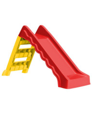 Toboggan pliable d'enfants Intérieur/Extérieur Rouge et jaune | Mobilier & Déco