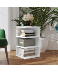 Armoire latérale Blanc brillant 35x35x55 cm Bois d’ingénierie | Mobilier & Déco