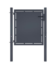 Portail de jardin Acier 100 x 75 cm Anthracite | Mobilier & Déco