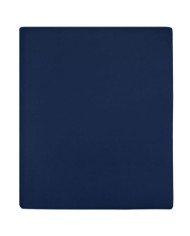 Draps-housses Jersey 2 pcs Bleu marine 160x200 cm Coton | Mobilier & Déco