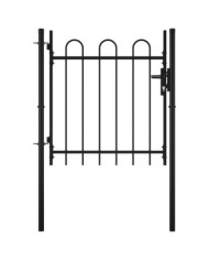 Portail simple avec haut arrondi 100 x 75 cm | Mobilier & Déco