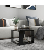Table basse Noir 40x40x30 cm Bois d'ingénierie | Mobilier & Déco