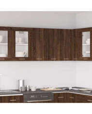 Armoire suspendue "Lyon" Chêne marron 60x31x60 cm | Mobilier & Déco