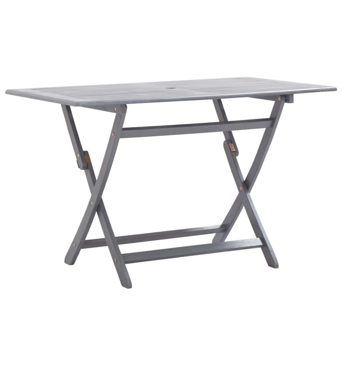 Table de jardin pliable 120x70x75 cm Bois d'acacia massif | Mobilier & Déco