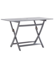 Table de jardin pliable 120x70x75 cm Bois d'acacia massif | Mobilier & Déco