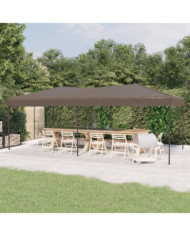 Tente de réception pliable Taupe 3x6 m | Mobilier & Déco