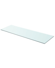 Panneau pour étagère Verre transparent 90 x 30 cm | Mobilier & Déco