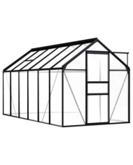 Serre Anthracite Aluminium 7,03 m² | Mobilier & Déco