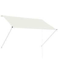 Auvent rétractable 200x150 cm Crème | Mobilier & Déco