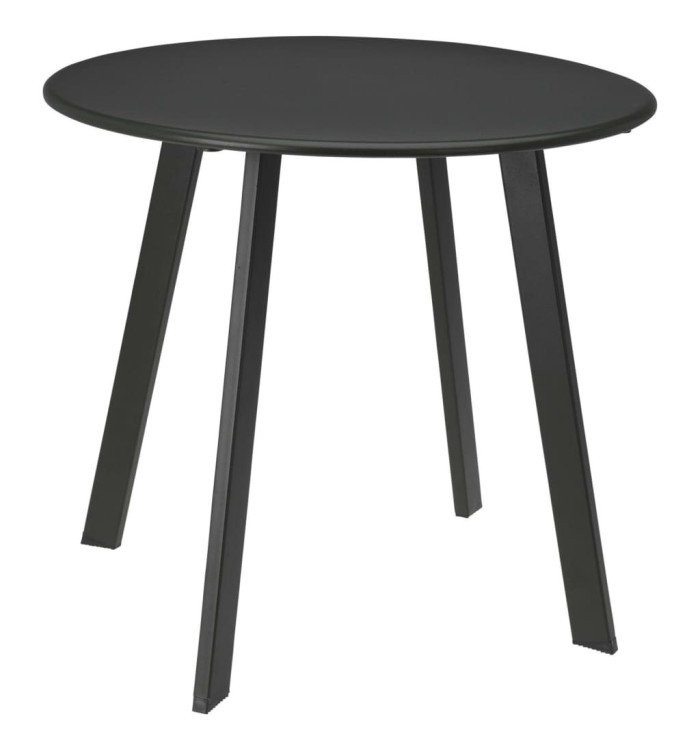 ProGarden Table d'appoint 50x45 cm gris foncé mat | Mobilier & Déco