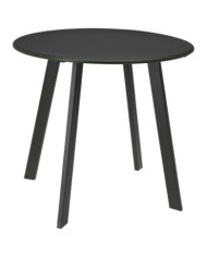 ProGarden Table d'appoint 50x45 cm gris foncé mat | Mobilier & Déco