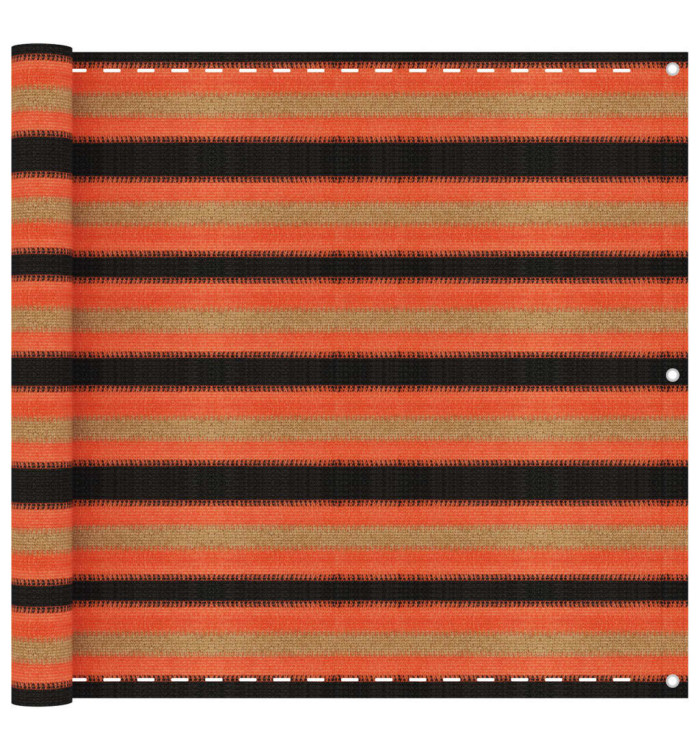 Écran de balcon Multicolore 90x400 cm PEHD | Mobilier & Déco