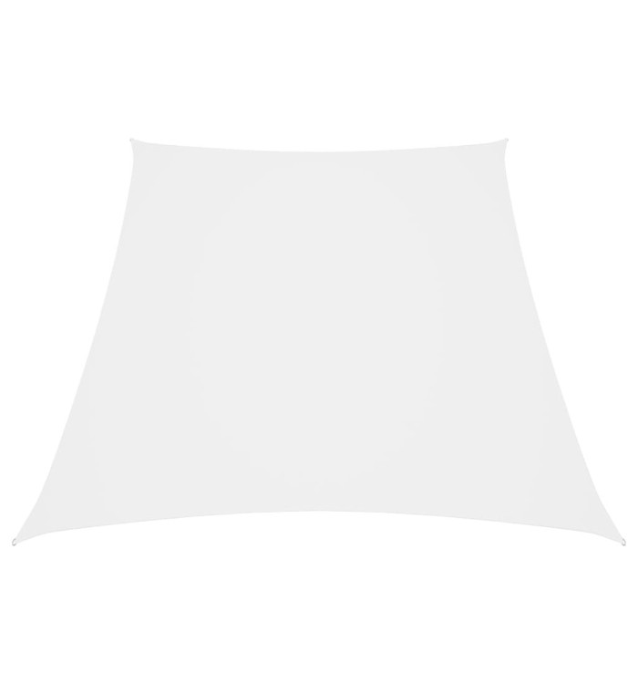 Voile de parasol Tissu Oxford trapèze 3/4x3 m Blanc | Mobilier & Déco