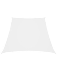 Voile de parasol Tissu Oxford trapèze 3/4x3 m Blanc | Mobilier & Déco