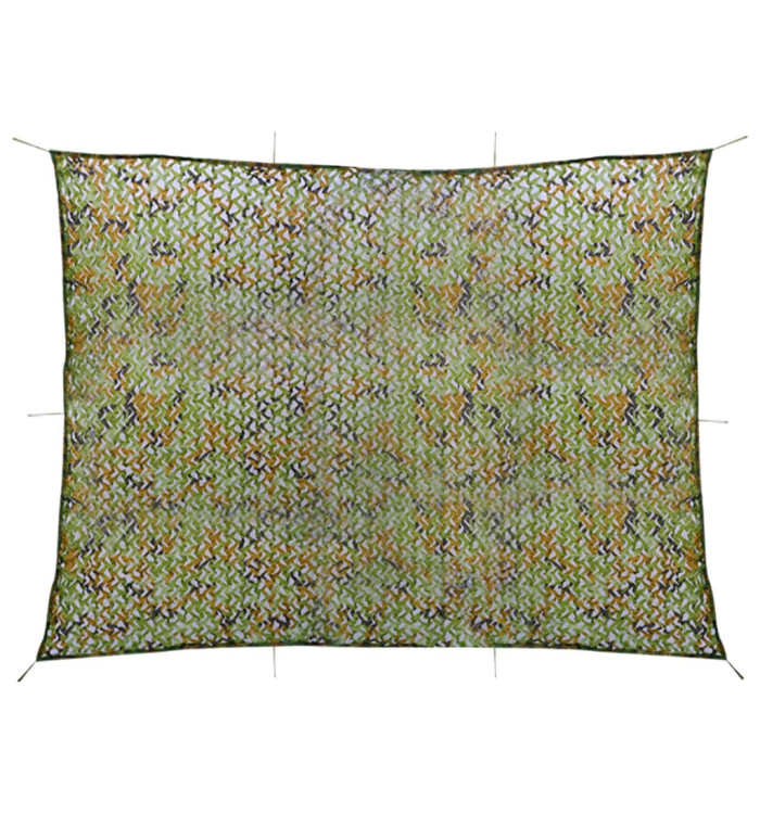 Filet de camouflage avec sac de rangement 2x4 m Vert | Mobilier & Déco