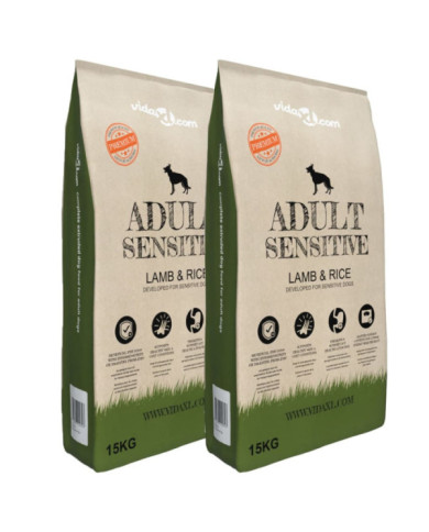 Nourriture pour chiens Adult Sensitive Lamb et Rice 2 pcs 30 kg | Mobilier & Déco
