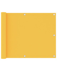 Écran de balcon Jaune 75x400 cm Tissu Oxford | Mobilier & Déco