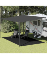 Tapis de tente 300x500 cm Noir | Mobilier & Déco