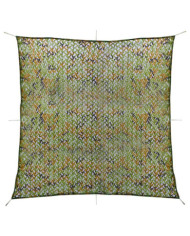 Filet de camouflage avec sac de rangement 5x5 m Vert | Mobilier & Déco