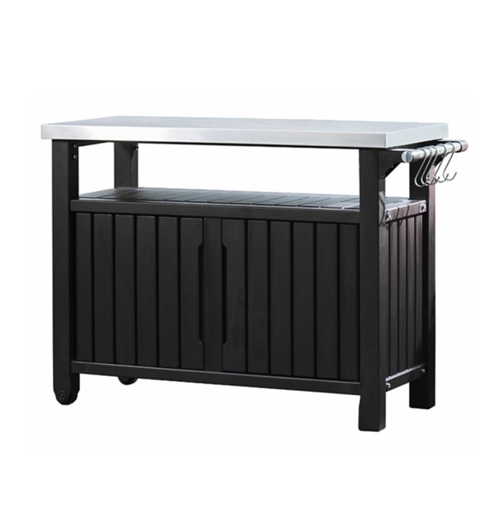 Keter Table d'extérieur multifonctionnelle de barbecue Unity XL | Mobilier & Déco