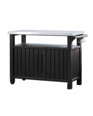 Keter Table d'extérieur multifonctionnelle de barbecue Unity XL | Mobilier & Déco