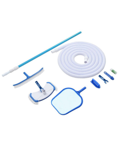 Kit d'entretien de piscine 9 pcs | Mobilier & Déco