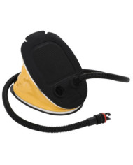 Pompe à pied 26x18 cm PP et PE Gris et jaune | Mobilier & Déco