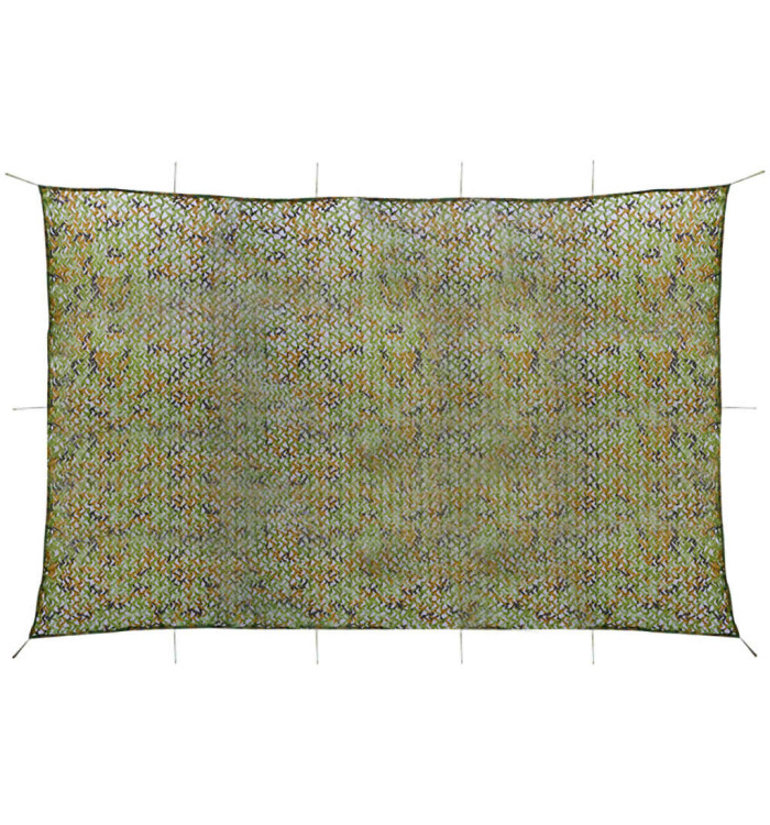 Filet de camouflage avec sac de rangement 6 x 8 m | Mobilier & Déco