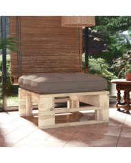 Pouf palette de jardin bois de pin imprégné | Mobilier & Déco