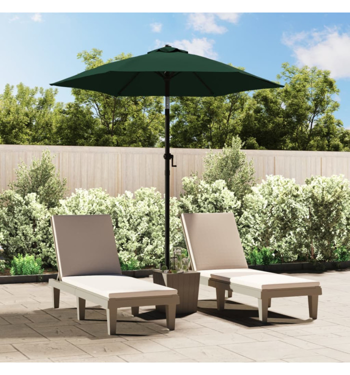 Parasol Vert 200x224 cm Aluminium | Mobilier & Déco