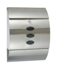 HI Boîte aux lettres Acier inoxydable 30 x 12 x 40 cm | Mobilier & Déco
