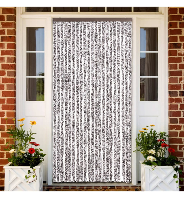 Moustiquaire Marron et beige 90 x 220 cm Chenille | Mobilier & Déco